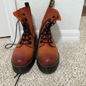Dr. Martens Brown Leather Boots